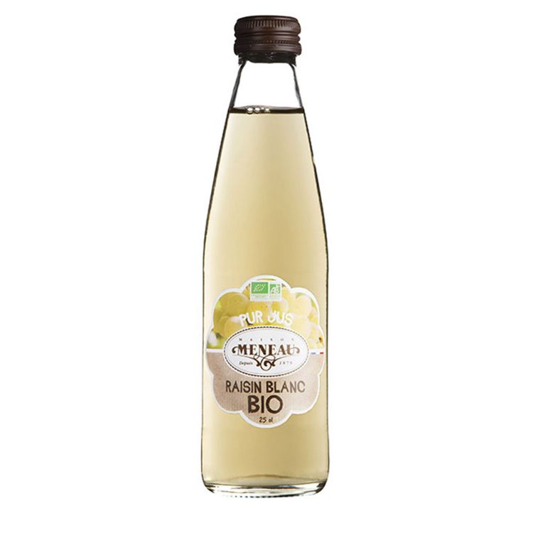 Jus de Raisin Blanc 25cl Maison Meneau